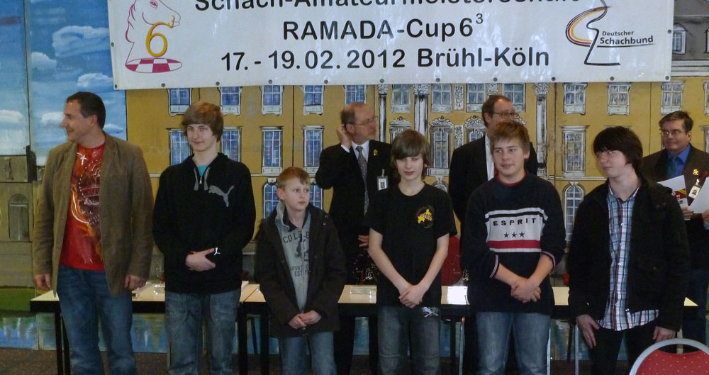 Siegerehrung F-Gruppe
